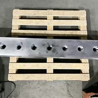 Lame de coupe résistante à l'usure pour plaques d'acier et barres d'armature, pour équipement de cisaillement de ferraille
