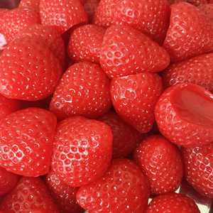 Jouet sensoriel anti-stress en TPR souple et moelleux en forme de grande fraise, pour les 14 ans et plus, unisexe, vente en gros - Product Image 4