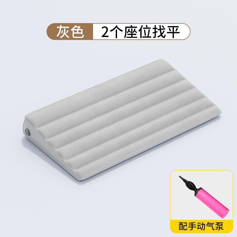 ปั๊มลมแบบมือหมุนสีเทา [สำหรับปรับระดับที่นั่ง 2 ที่]