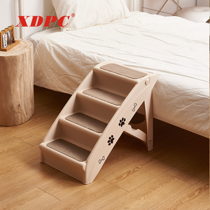 Opvouwbare huisdiertrap voor katten en honden om op bed te klimmen - Product Image 2