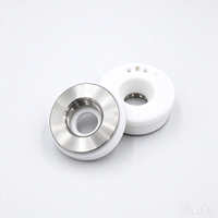 Nouveau support de buse en céramique laser OEM personnalisé pour diverses marques de têtes de découpe laser à fibre, marque Kunrui, garantie 1 an
