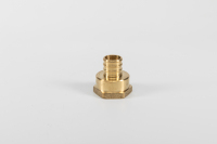 Adaptateur rapide mâle PEX en laiton sans plomb pour plomberie, 10 pièces/sac, traitement de surface lisse, garantie 25 ans pour l'eau potable