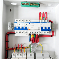 Boîtier de disjoncteur encastré en plastique Huaxing LPZ30, boîte de distribution MCB, boîtier IP43 pour usage intérieur, 60A 12S
