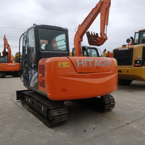 Excavadoras usadas japonesas originales Miniexcavadoras de segunda mano Hitachi ZX 60 Buen estado en stock para la venta - Product Image 1