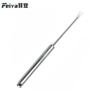 Amortisseur hydraulique réglable en acier inoxydable - Tampon métallique silencieux pour accessoire de tiroir d'armoire