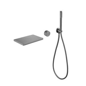 Grifo de Bañera Tipo Cascada, Rectangular, con Válvula de Cerámica, 3.5-4.9 GPM, para Uso en Baños Domésticos - Product Image 2