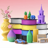 Filament plastique PETG 1,75 mm pour imprimante 3D, excellente brillance, compatibilité universelle, en bobines