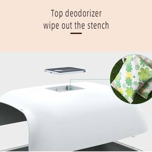 Caja de Arena Cerrada Totalmente a Prueba de Derrames, Inodoro Desodorante, Pala Bidireccional, Arena de Gran Capacidad - Product Image 4