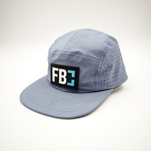 Gorras de Campamento de Algodón de 5 Paneles Personalizadas al por Mayor OEM con Logotipo de Parche de Goma Ajustable, Gorra Deportiva para Correr para Hombres y Mujeres, para Playa y Actividades al Aire Libre - Product Image 1