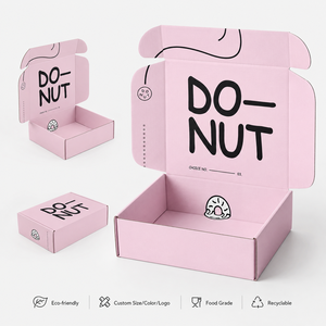 Boîtes d'expédition en carton ondulé personnalisées avec logo, matériaux recyclés, gaufrage et emballage cadeau – Vente chaude - Product Image 2