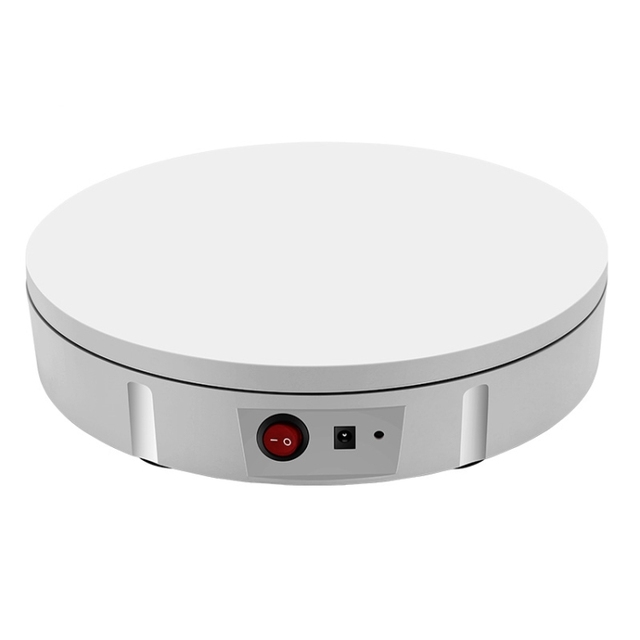Hot Sale 22cm Electric Rotating Turntable Display Stand Video Shooting Props Photography Turntable Remote Control  Load 50kg
