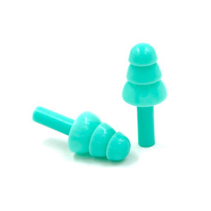 الجملة رخيصة السباحة سدادة الأذن عالية الجودة سيليكون المطاط للماء السباحة السدادات الأذن الملونة المكونات بسهولة إخراج - Product Image 4