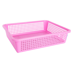 Malaysia Trusted Supplier Light Weight Tray Plastic Serving Tray Rectangular Storage <b>Basket</b> for Restaurant & School Canteen - Product Image 5