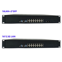 2U Kurumsal Ağ Güvenlik Güvenlik Duvarı Cihazı Intel Core E5 V3/v4 4x 10G SFP+ 20x 2.5G Bağlantı Noktaları VPN SD-WAN Şube Ofisi için