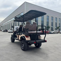 Véhicule tout-terrain 72 V pour le golf, 4x4, 5-6 places, avec écran tactile LCD, type buggy de plage, bus cargo, à vendre