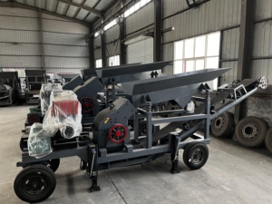 <span class=keywords><strong>20t</strong></span> 400*600 Mobiler Brecher zum Verkauf, Maschine zur Golderzgewinnung, Prallbrecher, Hammersteinbrecheranlage - Product Image 5
