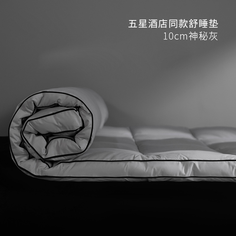 [Gris mystérieux] Matelas de couchage anti-acariens et antibactérien, 10 cm de haut