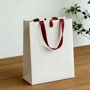 Bolsas de Compras Reciclables de Lujo con Logotipo Personalizado para Joyería, Alimentos, Cosméticos, Ropa y Embalaje de Regalos Navideños - Product Image 5