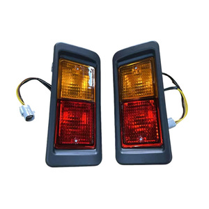 Rear bumper <b>kit</b> for LC70 series (1990-2026), LC75, LC78, and LC71 <b>models</b>, including corner bumper and taillights. - Product Image 2