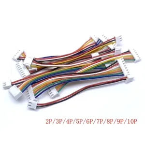 XH2.54 fil de borne de fil électronique Double tête 10cm/20cm/30cm câble 26awg Double tête même côté/connecteur latéral inverse