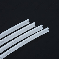 Bande de guidage d'éclairage ambiant à fibre optique Opal Skirt Door Panel 30mm 20mm Clip Edge, indice de protection IP66, modèle CL-3.0 blanc laiteux Agi32