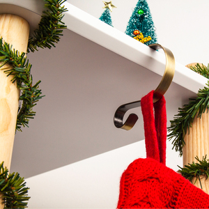 In Stock Wholesale Other Xmas Decoration Ornaments Christmas <strong>Stocking</strong> <strong>Holder</strong> for Home Mall - Product Image 5
