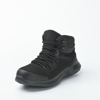 Chaussures de travail respirantes anti-perforation et anti-écrasement à bout en acier avec bouton rotatif, élégantes et tendance, pour hommes – Prix usine