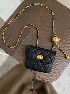 Nuove Cinture da Donna di Design 2026, <span class=keywords><strong>Cintura</strong></span> a Catena con Sfere Dorate di Lusso di <span class=keywords><strong>Alta</strong></span> Qualità, Mini Borsa a <span class=keywords><strong>Cintura</strong></span>, Catene Dorate Regolabili - Product Image 6