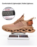 Chaussures de course unisexes respirantes en maille, baskets athlétiques à absorption des chocs pour la gym et les activités de plein air estivales