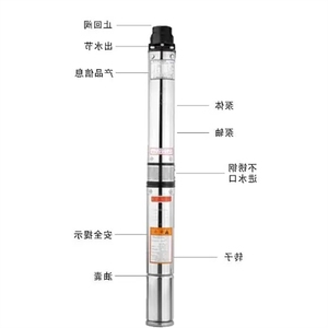 Zhejiang Dayuan <b>submersible</b> <b>pump</b> 90QJD3-101-28-1.8 3-106-30-2.2 6-17-5-0.55 6-21-6-0.75 6-27-8-1.1 - Product Image 1
