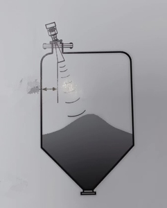 Capteur de niveau radar 80 GHz pour la mesure de la cendre de farine, jauge de niveau radar, capteur de niveau radar pour solides - Product Image 4