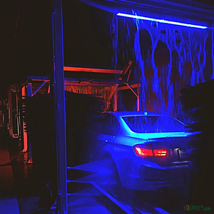 Projecteur mural <span class=keywords><strong>LED</strong></span> Yuanyeled à double rangée et angle étroit, en aluminium, avec <span class=keywords><strong>LED</strong></span> RGBW UV, indice de protection IP67, contrôle DMX512/WiFi pour façade d'hôtel - Product Image 2