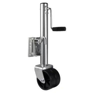 1500lbs Jw1605 roue jockey 6 double roue solide cric de remorque - Product Image 1