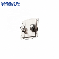 Plaque de refroidissement liquide sur mesure avec brasage sous vide en alliage de cuivre et d'aluminium pour applications de pièces de chauffage