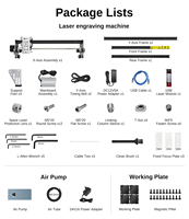 Livraison Gratuite, Taxes Incluses : Machine de Gravure Laser CNC 10W 3030 avec Assistance Pneumatique, Machine de Découpe Laser à Diode DIY pour Bois et Cuir