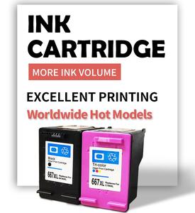 Cartucho de Tinta Hicor 667XL 667 XL Premium Remanufacturado para HP667 para Impresoras <span class=keywords><strong>HP</strong></span> Deskjet 1275 <span class=keywords><strong>2374</strong></span> 2375 - Product Image 6