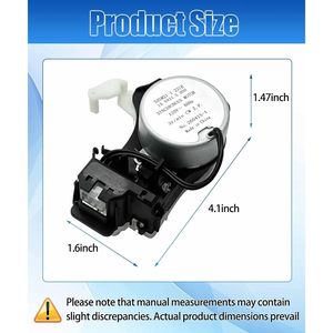 Actionneur de lave-linge en plastique durable ZheYawin 50SM21-1-221B 120V électrique pour Whirlpool, Maytag, Amana - Product Image 3