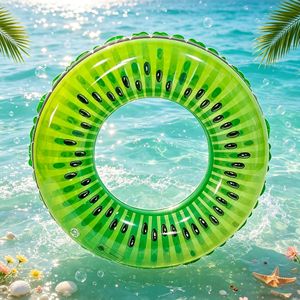 Bouée gonflable en PVC pour adultes, motif fruits colorés, pour la <span class=keywords><strong>piscine</strong></span>, idéale pour les jeux aquatiques estivaux - Product Image 3