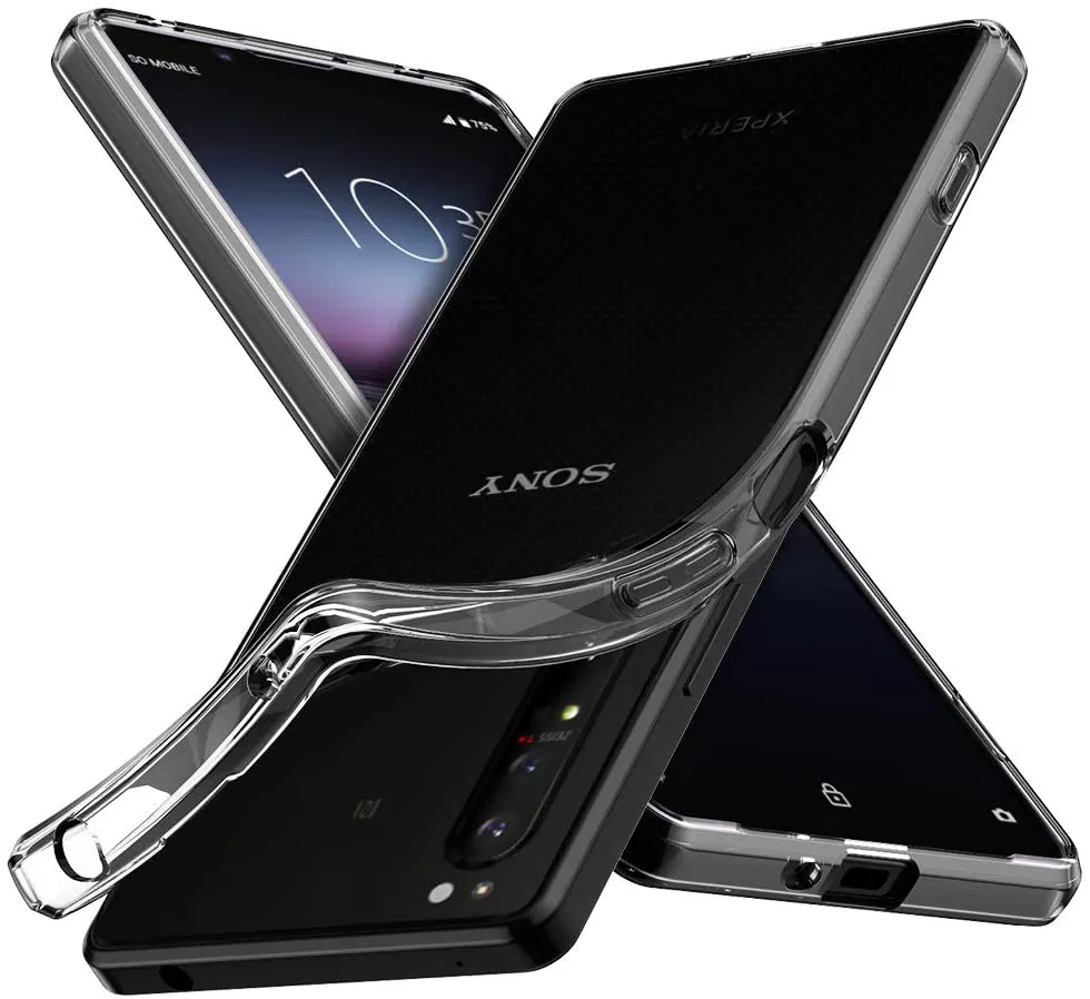 MOQ 50 For Sony Xperia10 II III mark two three case transparency TPU電話ケース