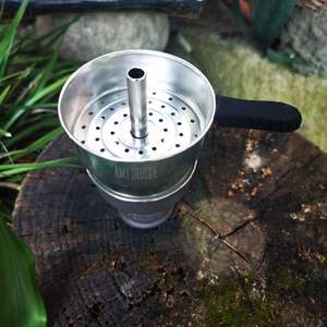 Amy Deluxe Shisha Bowl Head Smoke Hookah Accesorios Cerámica Metal Carbón Filtro Adaptador Hookah Shop Lounge Bar Cafe Shisha - Product Image 4