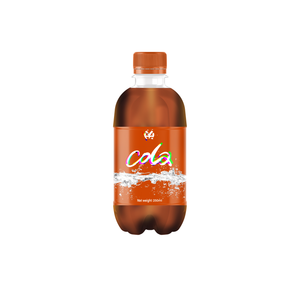 Venta caliente OEM portátil 250ml PET botella sin azúcar bebida carbonatada <span class=keywords><strong>Cola</strong></span> sabores personalizables disponibles - Product Image 2