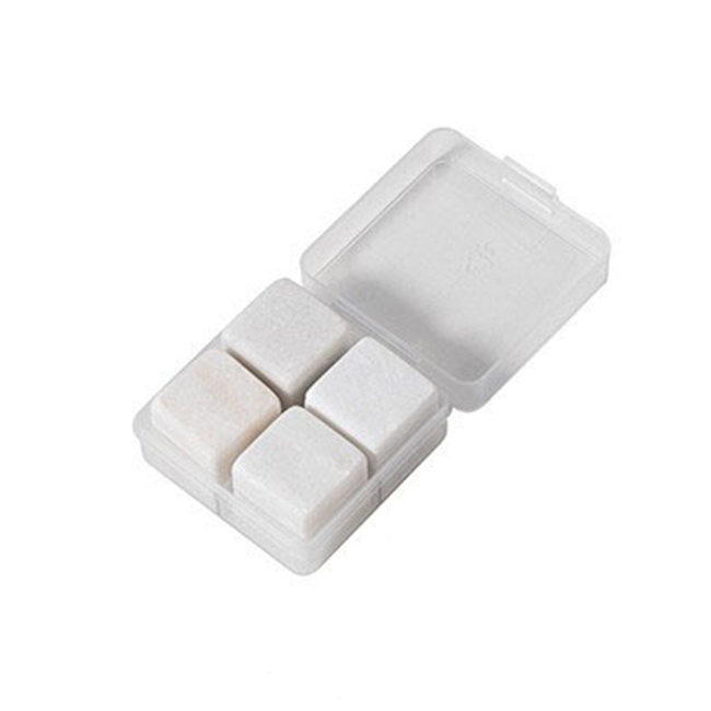 Marble-4pcs blanche