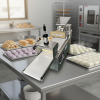 Machine à extruder et à découper les barres de pain, biscuits, dattes et granola énergétique, longueurs 15cm, 20cm, 30cm