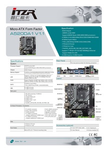 A520 A520M <b>M</b>.<b>2</b> Motherboard for Desktop Computer AM4 Socket 1331 PC Mainboard 3rd Gen 1000-5000 Series AM4 Motherboard - Product Image 6