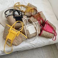 Damen-Umhängetasche aus gewebtem Stoff 2023 Neue Damentasche im Nischendesign Handtaschen für Frauen-Shopping-Party