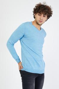 Black One – pull à manches longues pour homme, col en V, design turc, tendance, nouvelle marque, automne hiver - Product Image 3