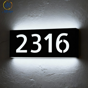 Letrero <span class=keywords><strong>de</strong></span> Puerta con Sensor <span class=keywords><strong>de</strong></span> Luz <span class=keywords><strong>de</strong></span> Estilo <span class=keywords><strong>Chino</strong></span> Personalizado, Señalización Comercial para Espacios Comerciales, Letrero con Número <span class=keywords><strong>de</strong></span> Habitación <span class=keywords><strong>de</strong></span> Hotel - Product Image 2