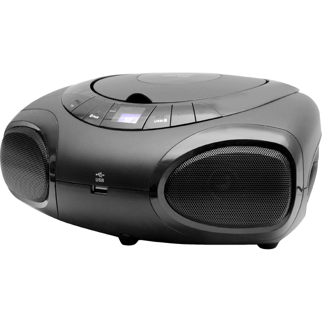 High quality Portable CD Player  Boombox with AUX Input FM Radio Clear Stereo Sound Boombox