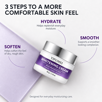 Soin éclaircissant professionnel pour un teint uniforme, formule hydratante, absorption rapide, crème légère, soin du visage quotidien, crème blanchissante