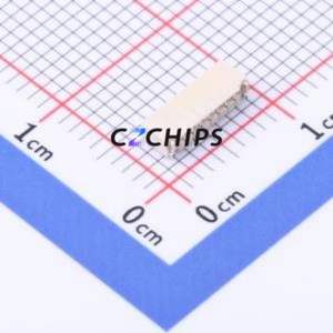HC-0.8-7PWT Wire-to-Board Pin Header SMD,P=0.8mm,Horizontal Mount Connector 1x7P 0.8mm Horizontal Mount 7P - Product Image 2